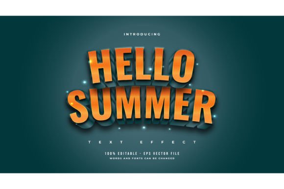 Evaluating the Orange and Blue Cartoon Text Effect for Professional Design Workflows
