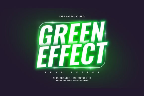 Green Neon Text Effect Guide