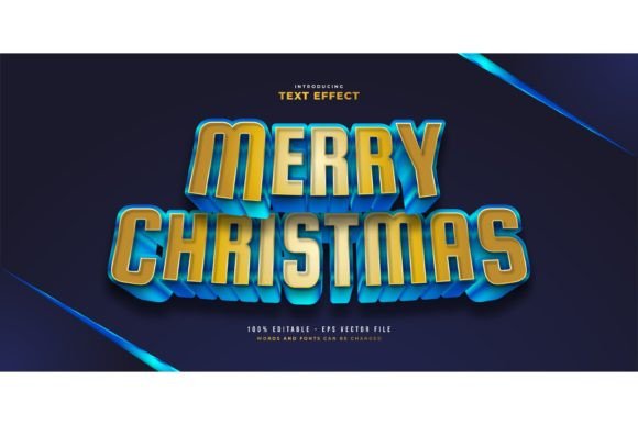 Mastering the 3D Bold Modern Blue and Gold Text Style for Professional Design