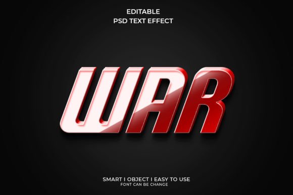 Psd War 3d Text Effect Guide