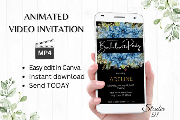 Strategic Holiday Celebrations: Leveraging the Christmas Bachelorette Party Evite W6217 for Seamless Event Communication